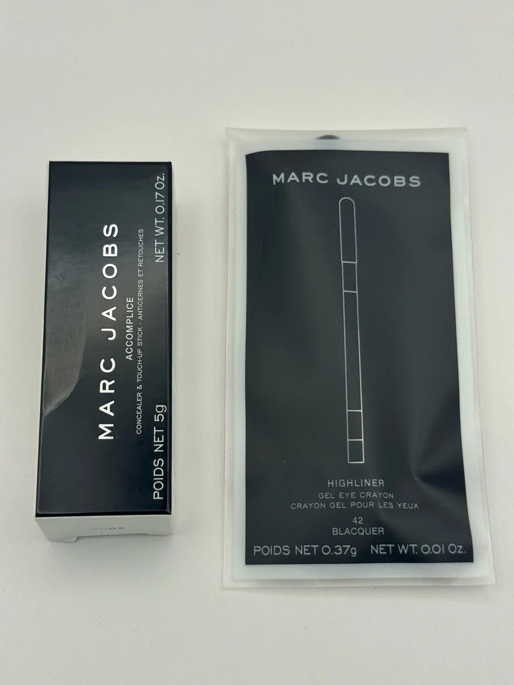 Marc Jacobs - Highliner Gel Eye Crayon AND Accomplice Concealer & Touch-Up Stick